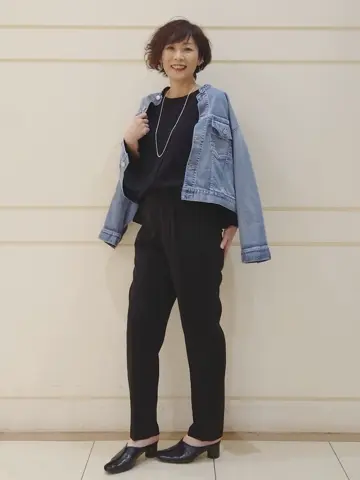 自由区 maruri コーディネート画像