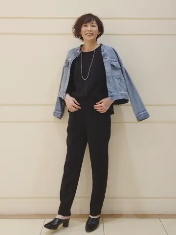 自由区 maruri コーディネート画像