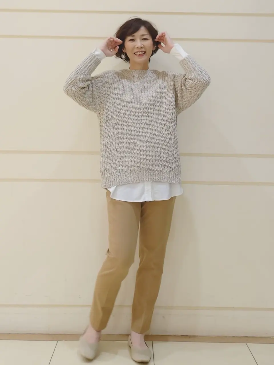 自由区 maruri コーディネート画像