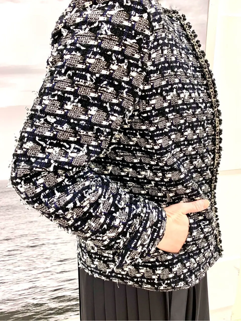 自由区 中鉢 コーディネート画像