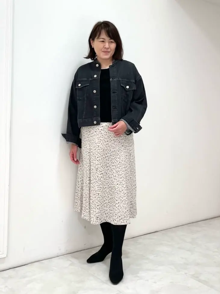 自由区 大野 コーディネート画像