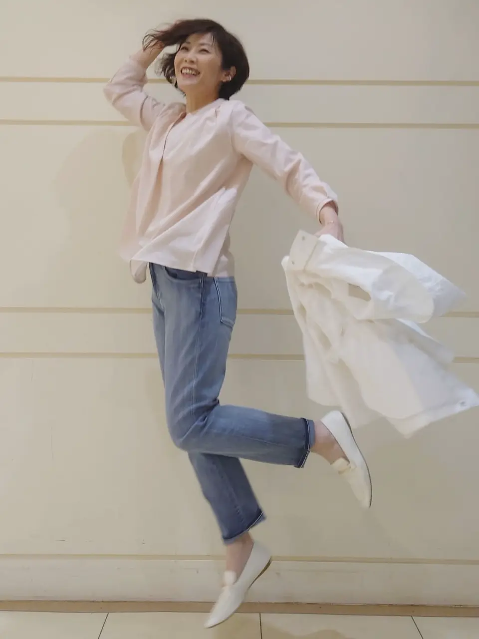 自由区 maruri コーディネート画像