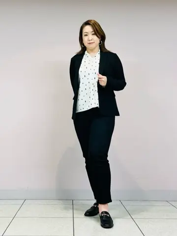 自由区 上島 コーディネート画像