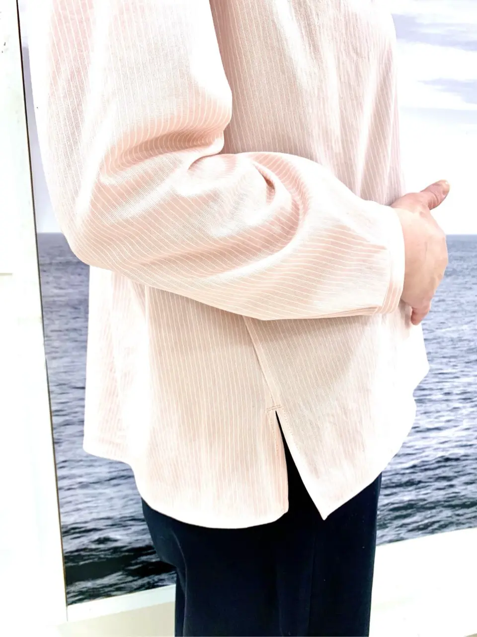 自由区 中鉢 コーディネート画像