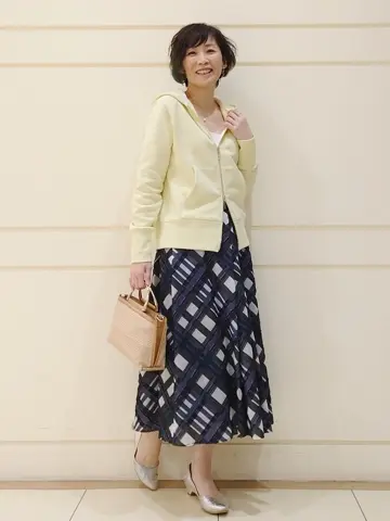 自由区 maruri コーディネート画像