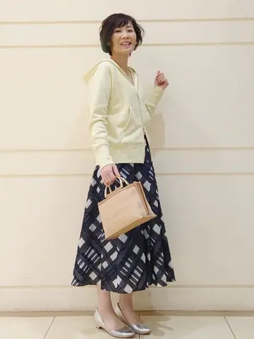 自由区 maruri コーディネート画像