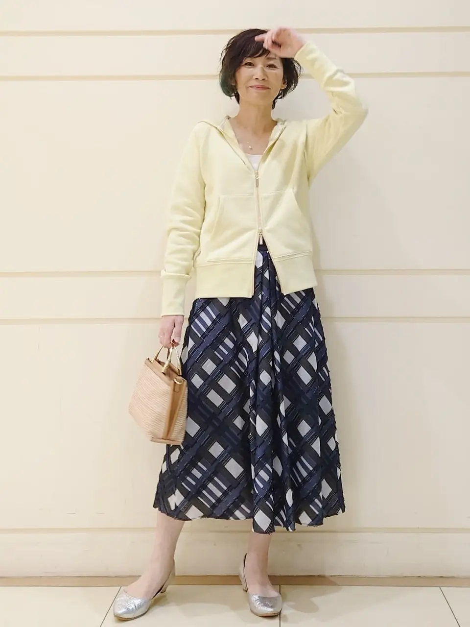 自由区 maruri コーディネート画像