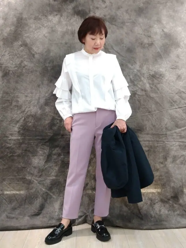 自由区 鶴田 コーディネート画像