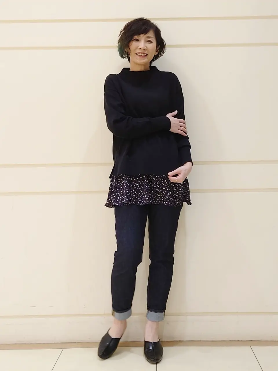 自由区 maruri コーディネート画像