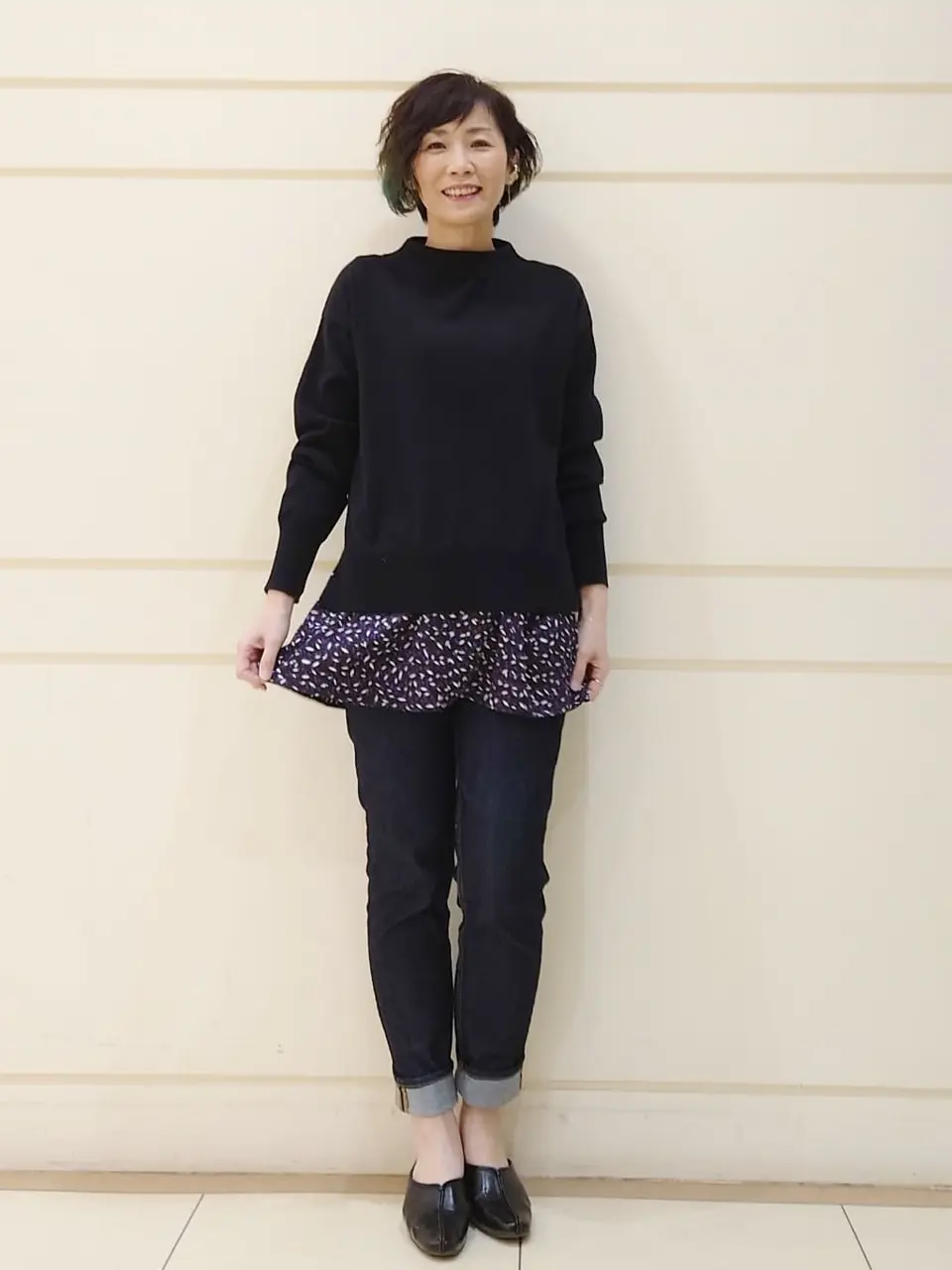 自由区 maruri コーディネート画像