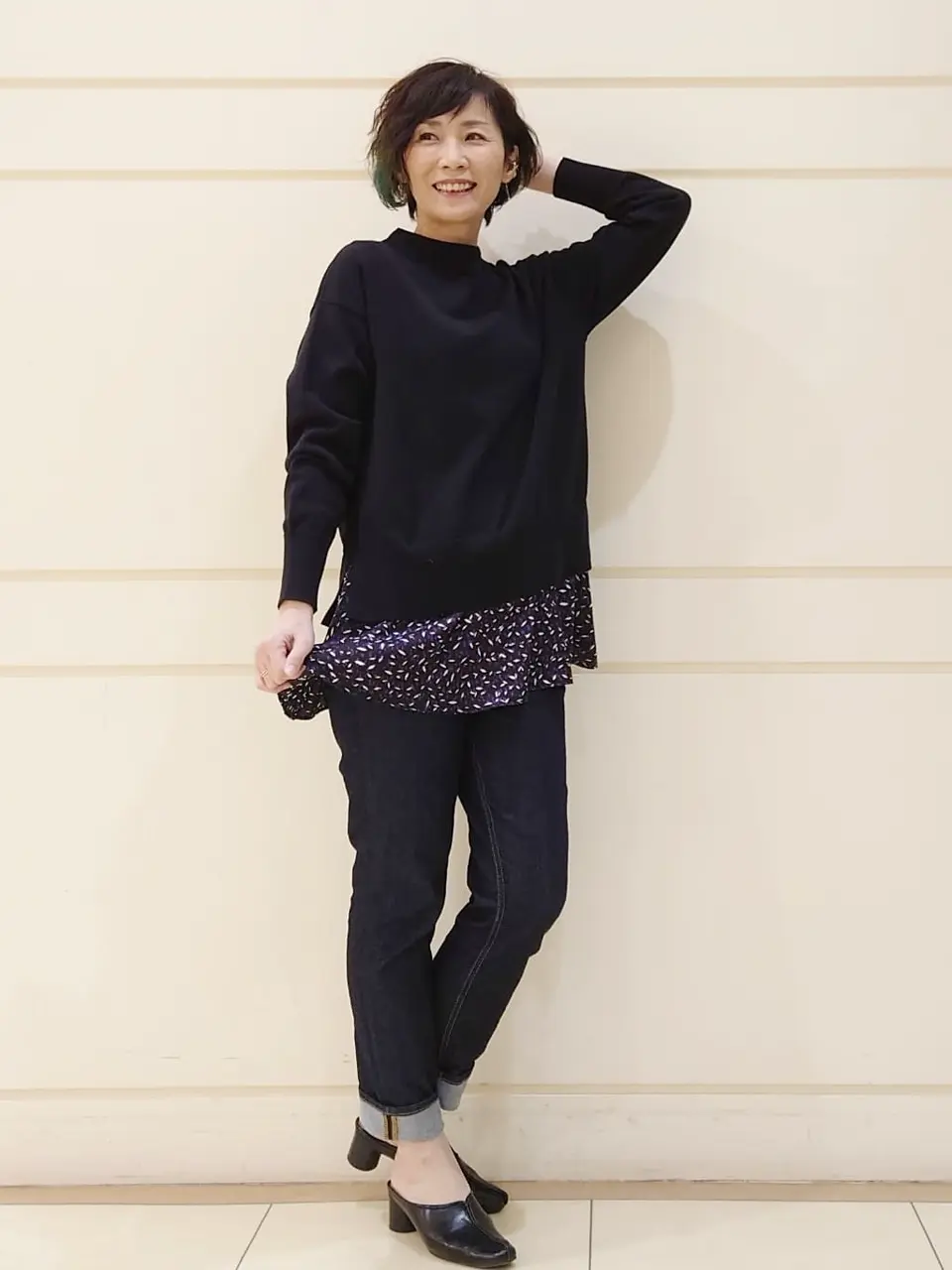 自由区 maruri コーディネート画像