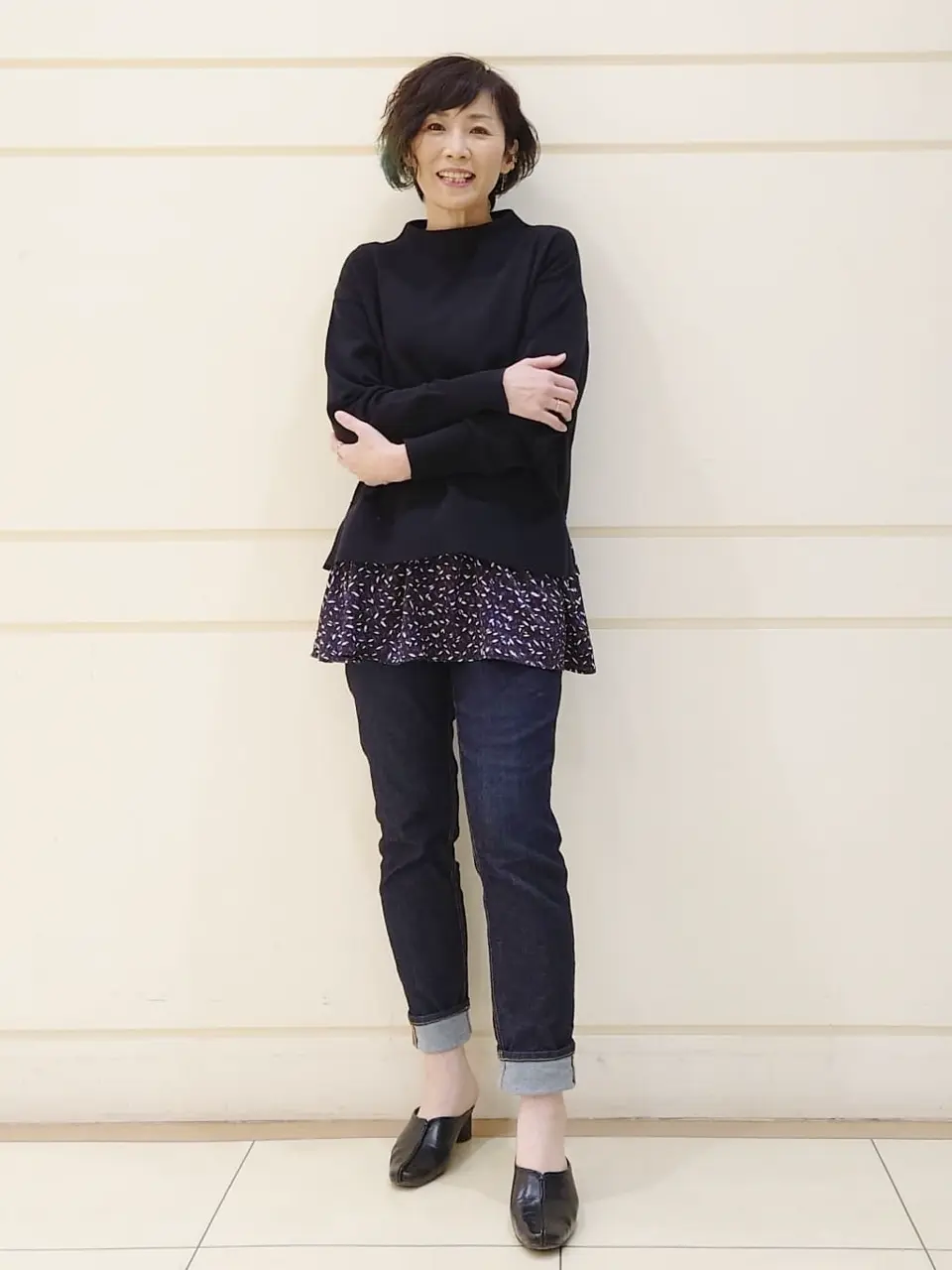 自由区 maruri コーディネート画像