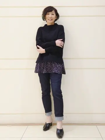 自由区 maruri コーディネート画像