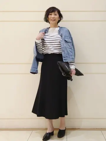 自由区 maruri コーディネート画像