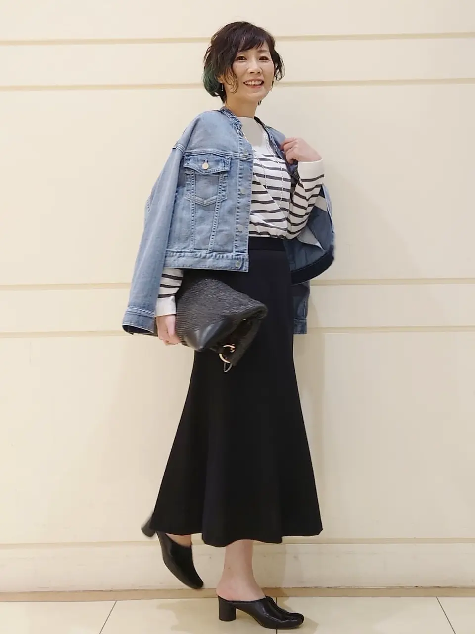 自由区 maruri コーディネート画像