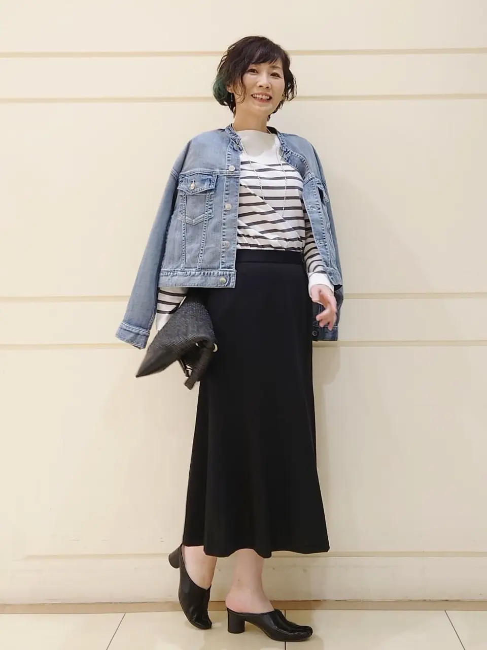 自由区 maruri コーディネート画像