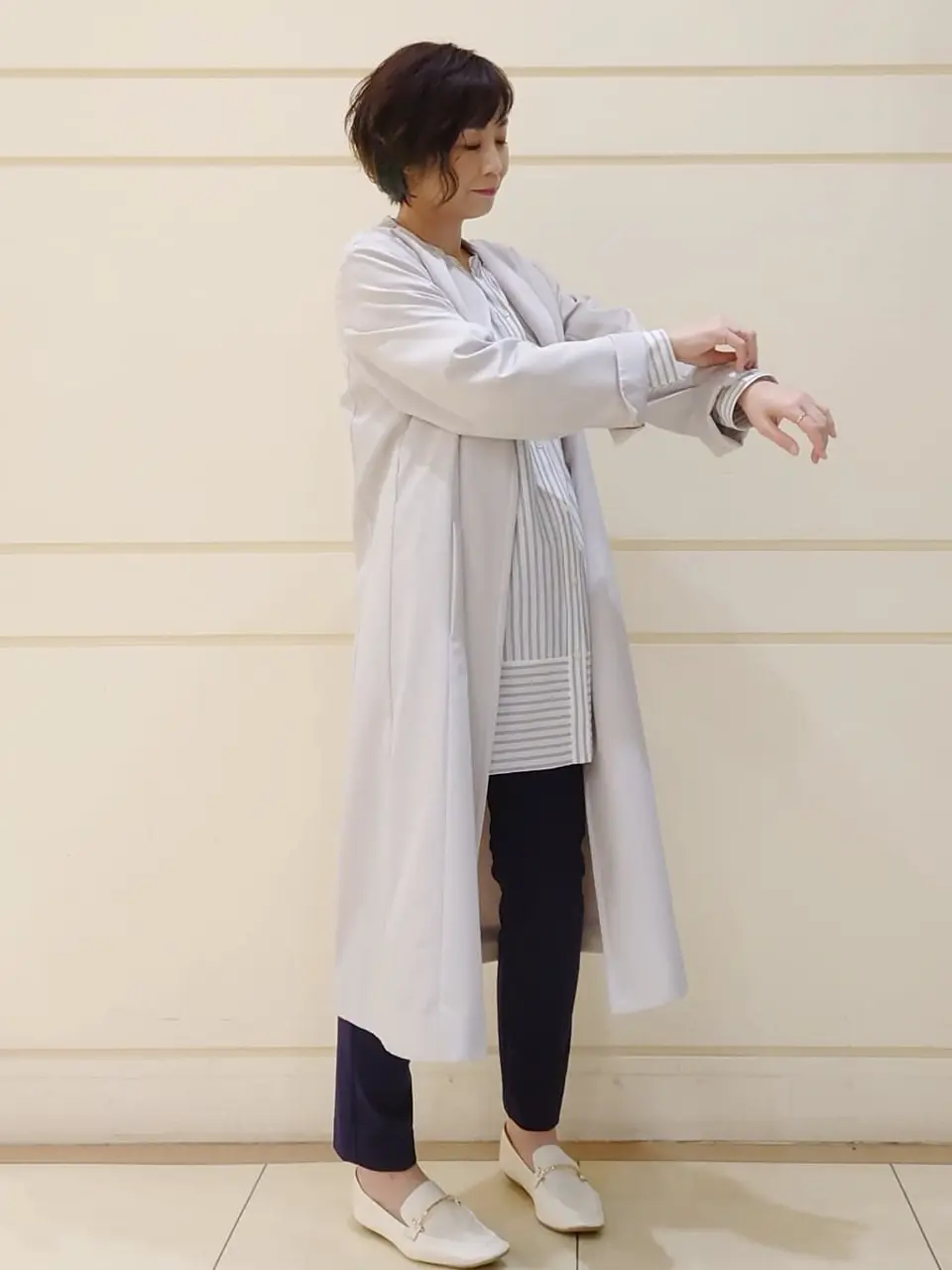 自由区 maruri コーディネート画像