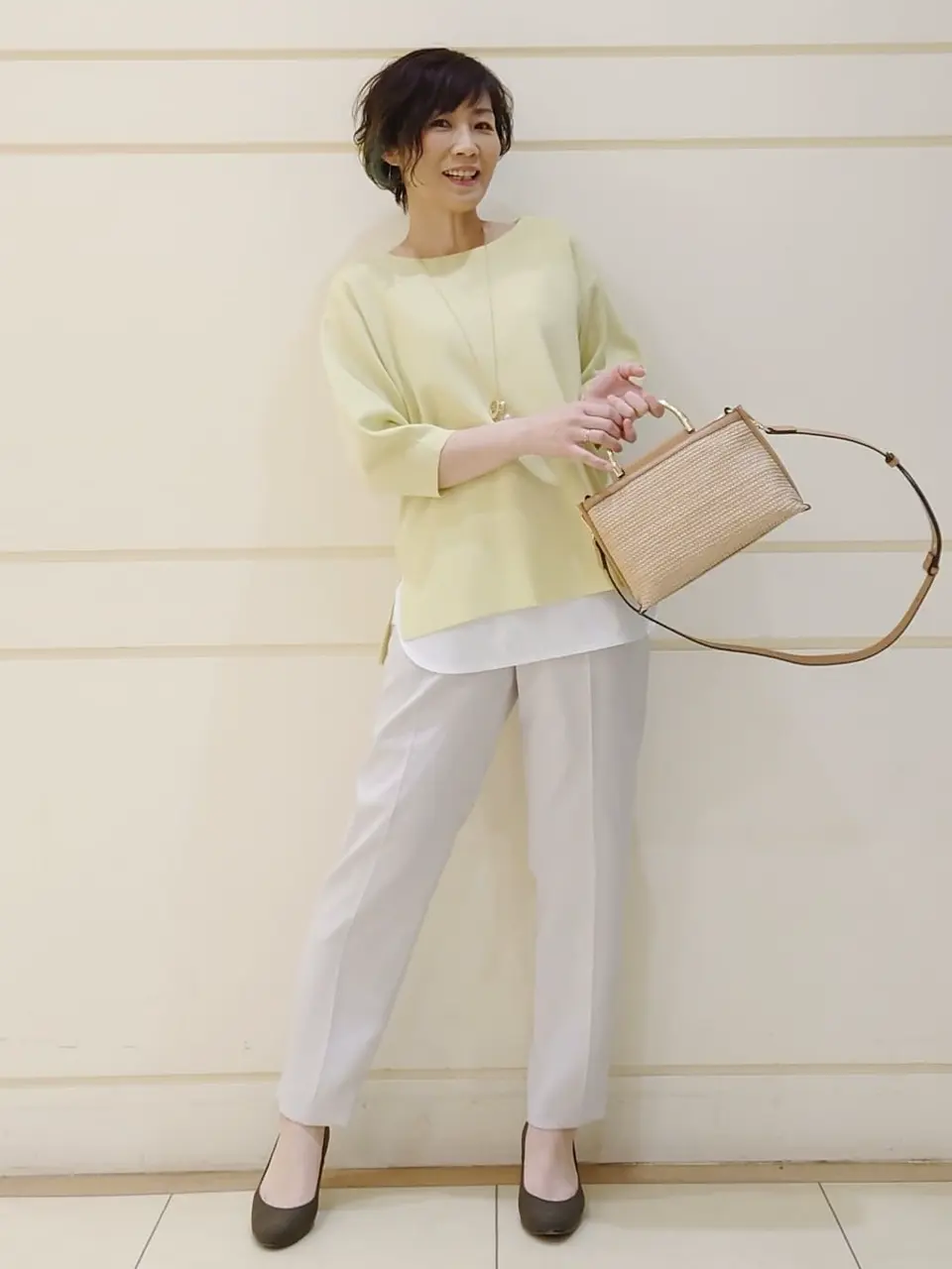 自由区 maruri コーディネート画像