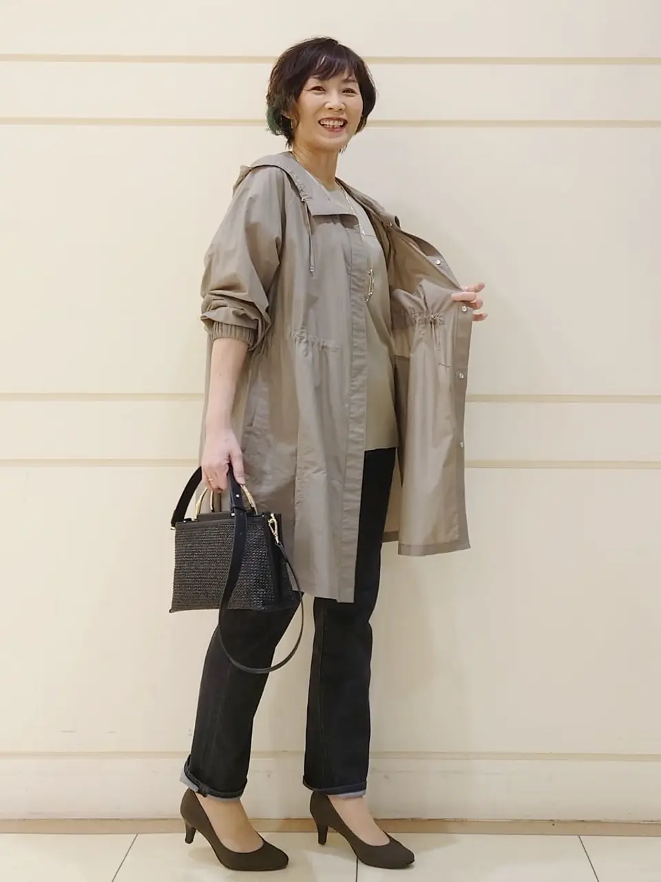 自由区 maruri コーディネート画像