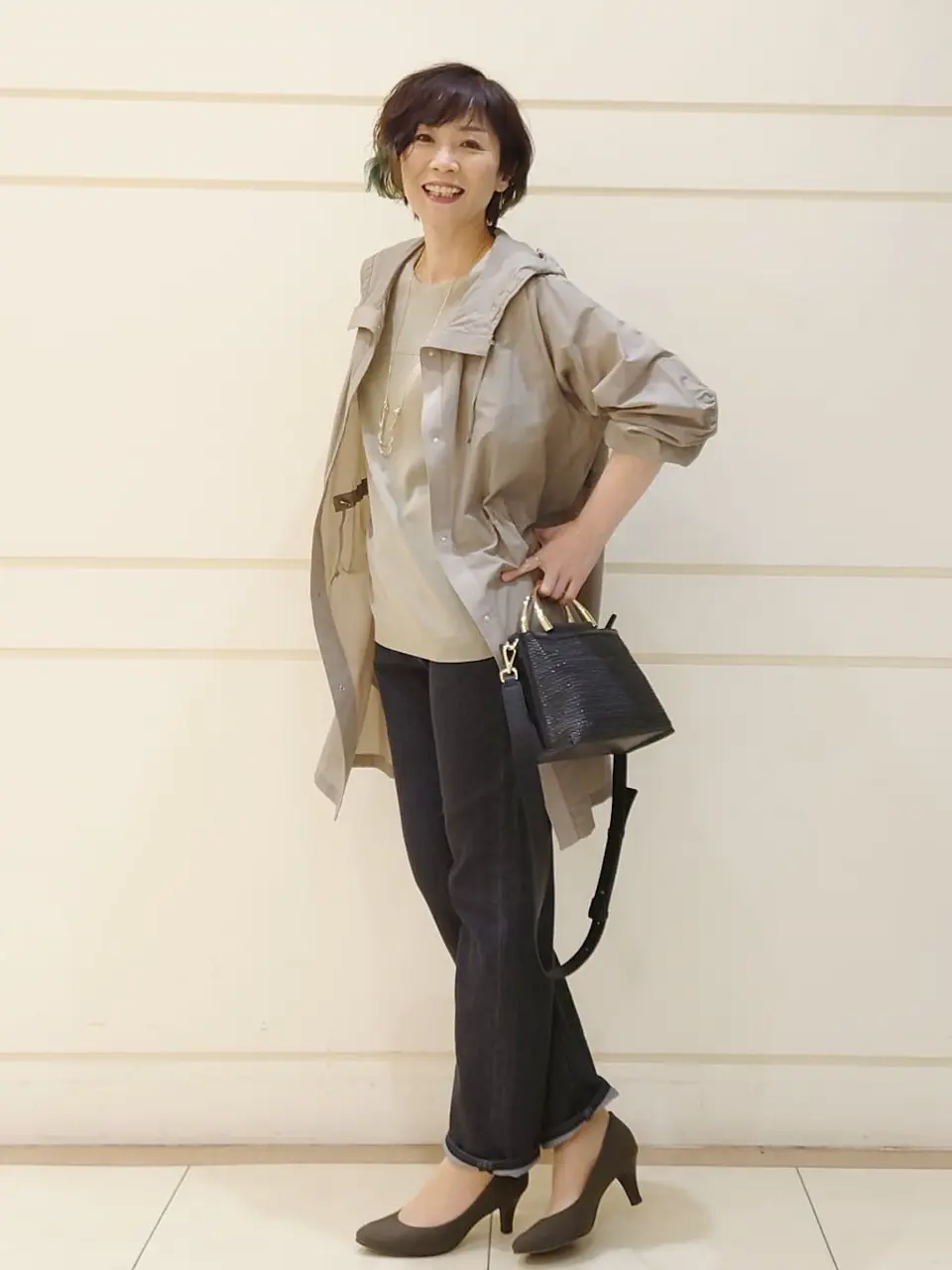 自由区 maruri コーディネート画像