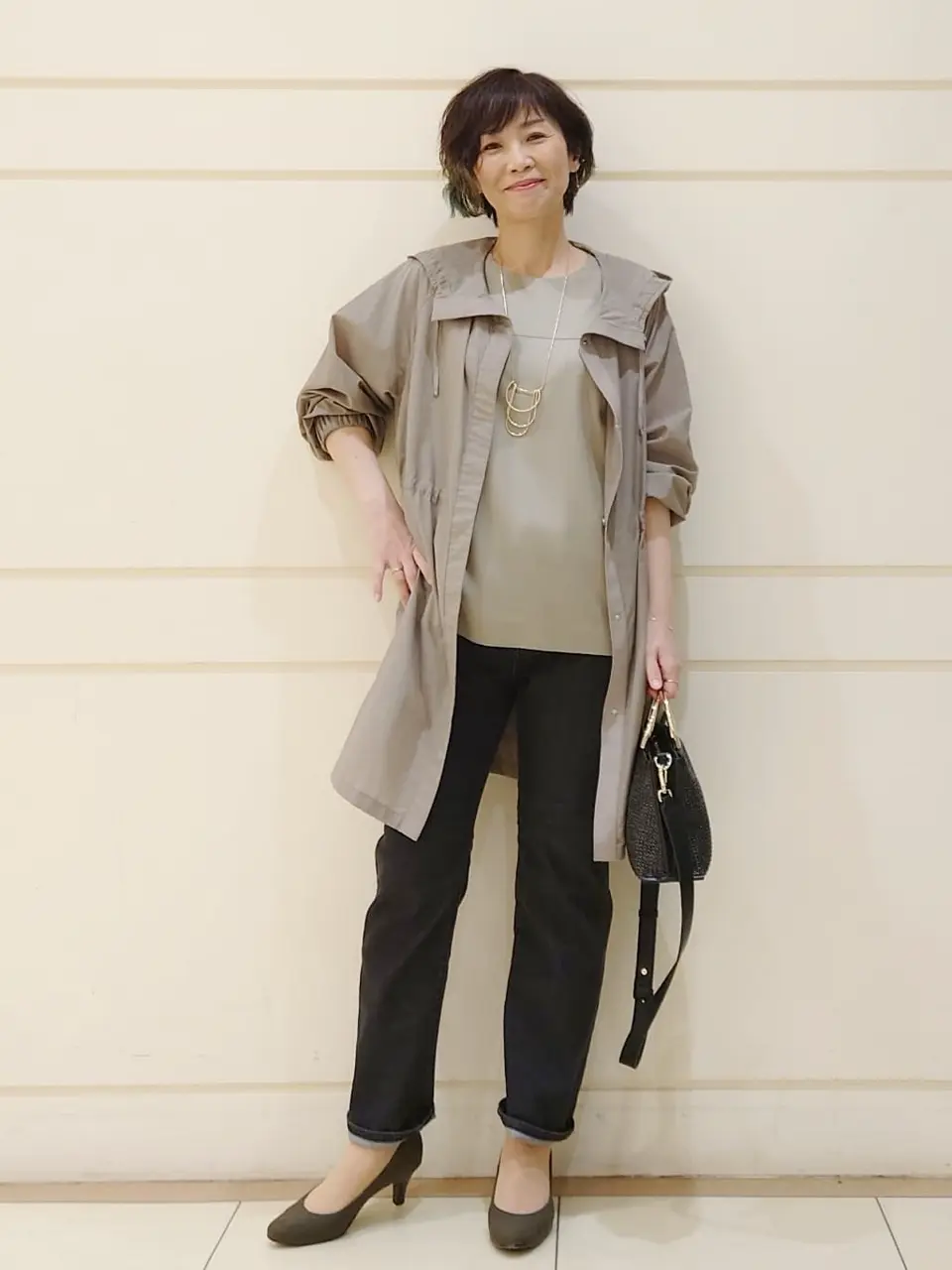 自由区 maruri コーディネート画像