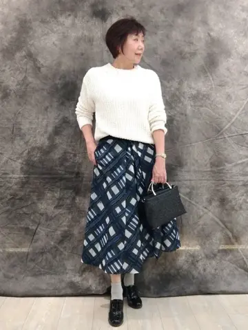 自由区 鶴田 コーディネート画像