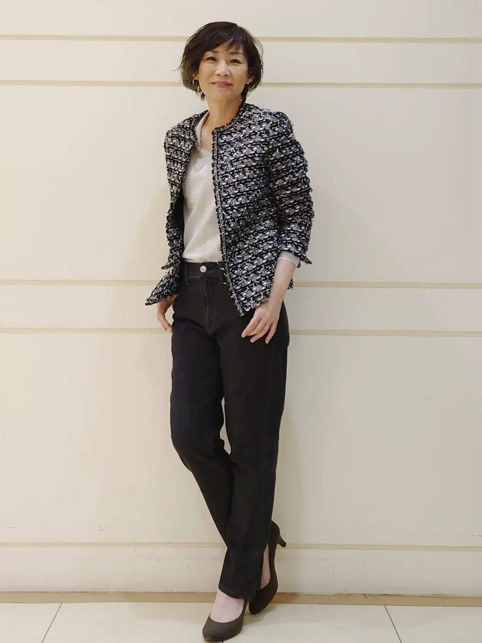 自由区 maruri コーディネート画像