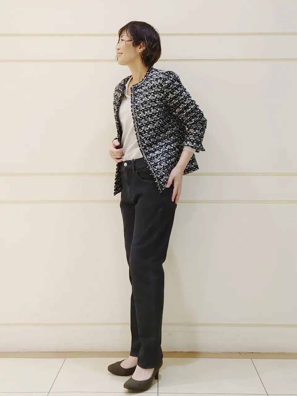 自由区 maruri コーディネート画像