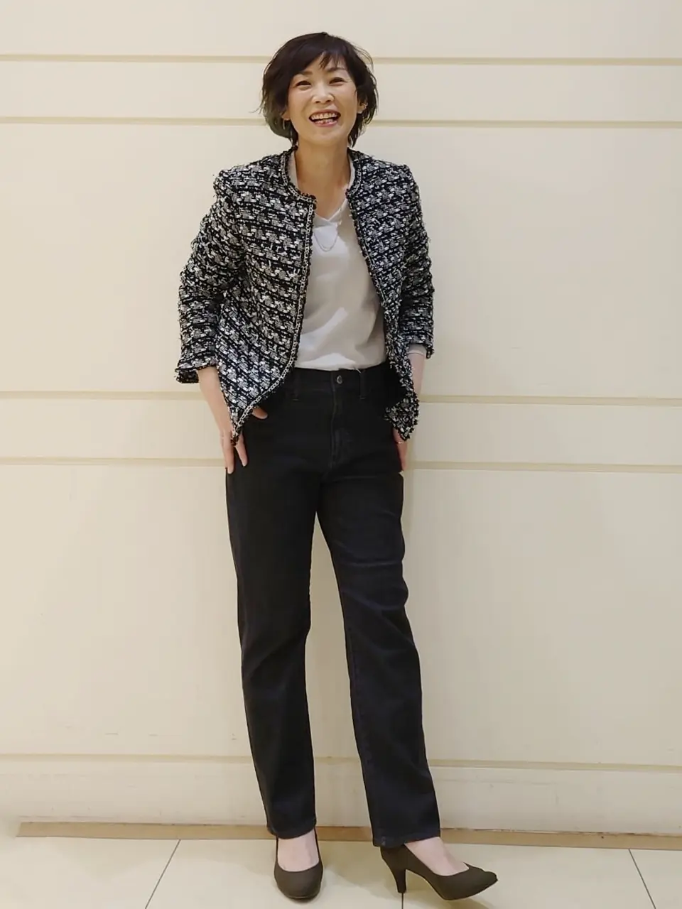 自由区 maruri コーディネート画像