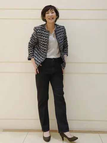 自由区 maruri コーディネート画像