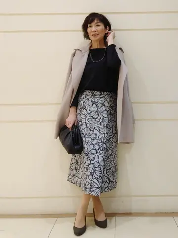 自由区 maruri コーディネート画像