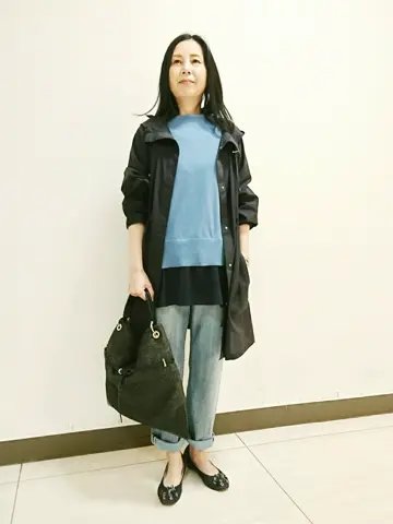 自由区 スタッフ コーディネート画像