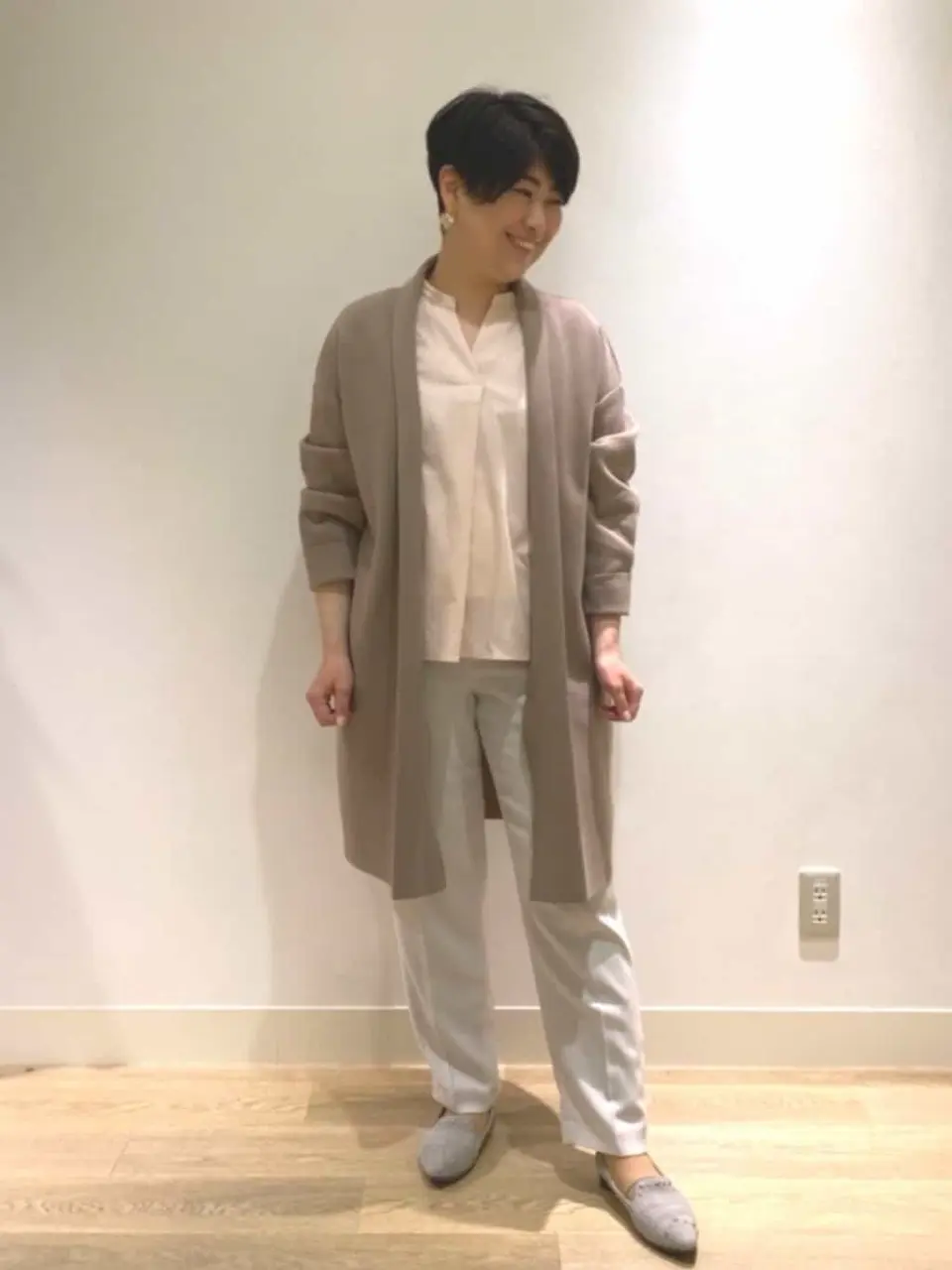 自由区 田中 コーディネート画像