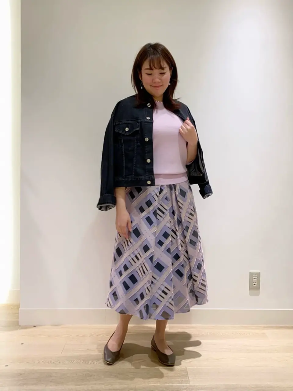 自由区 桑原 コーディネート画像