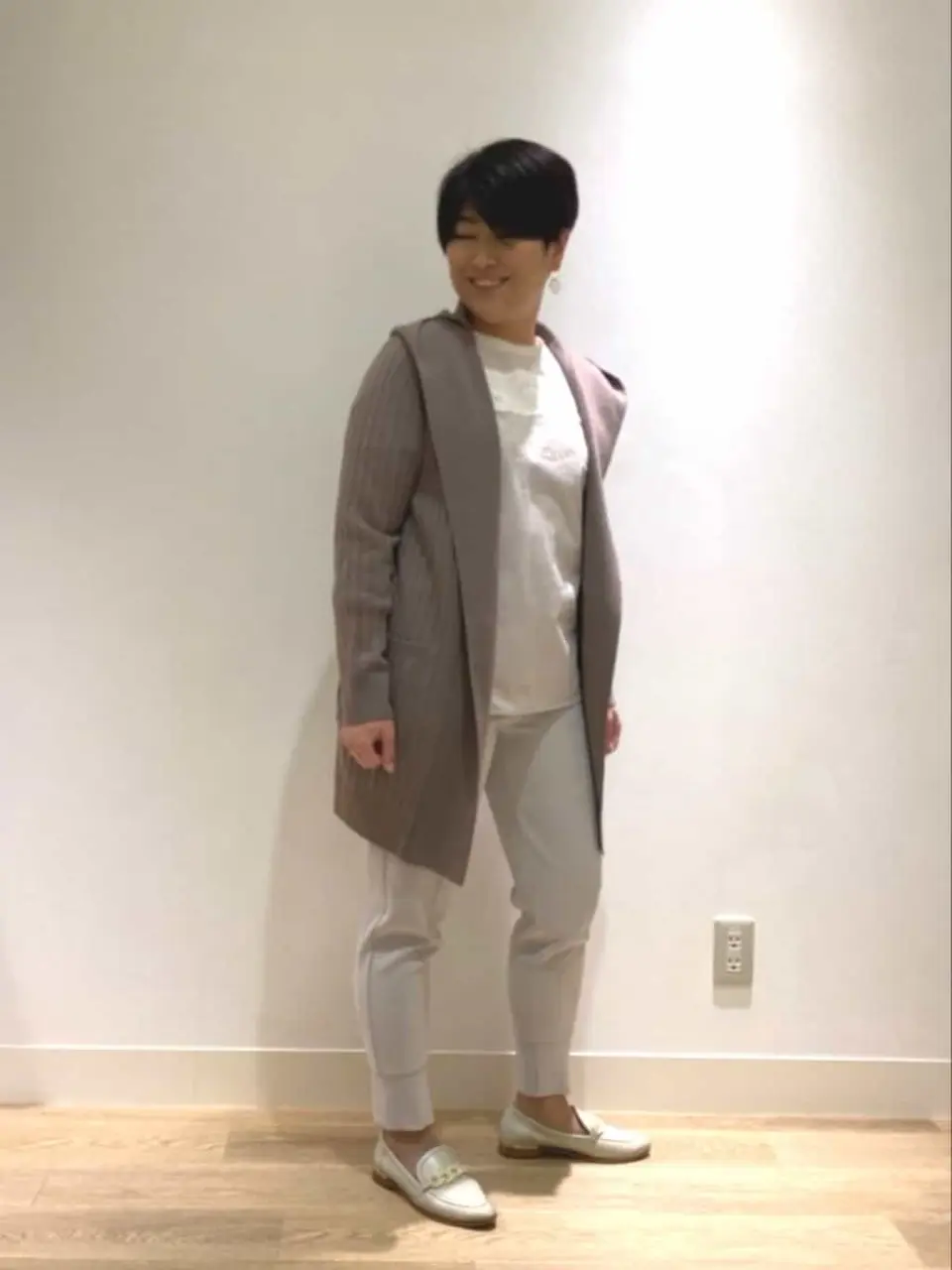 自由区 田中 コーディネート画像