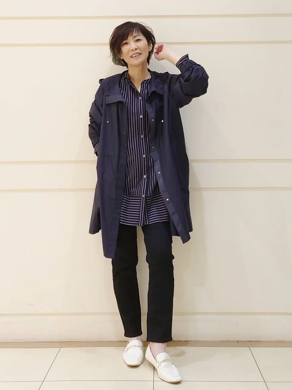 自由区 maruri コーディネート画像