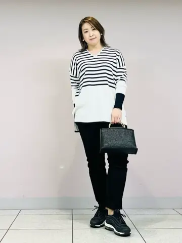 自由区 上島 コーディネート画像