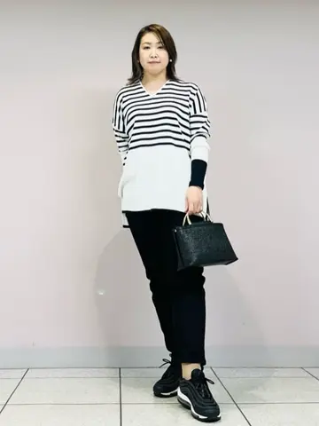 自由区 上島 コーディネート画像