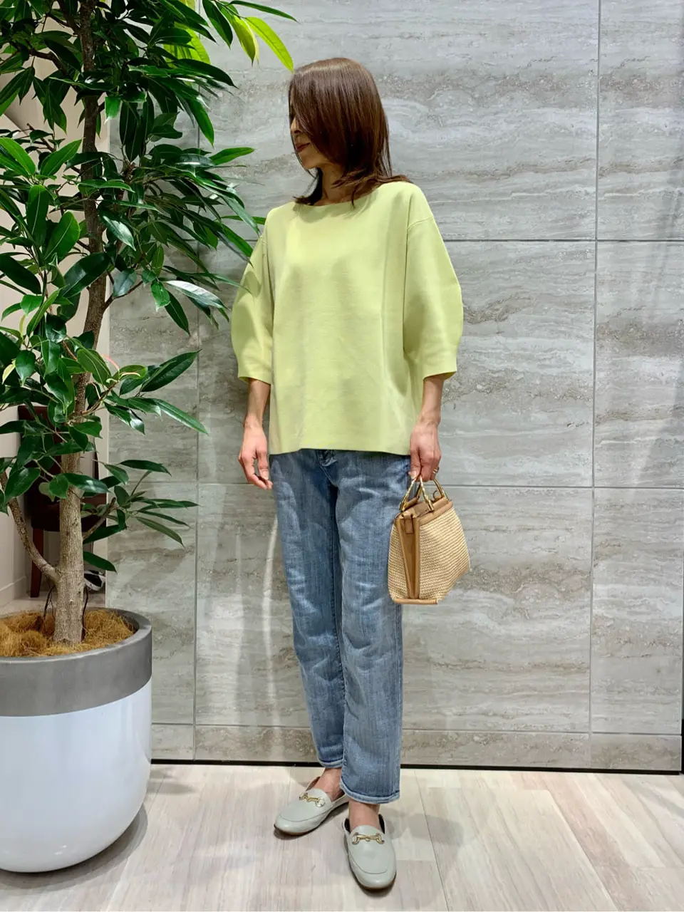 自由区 Ishii コーディネート画像