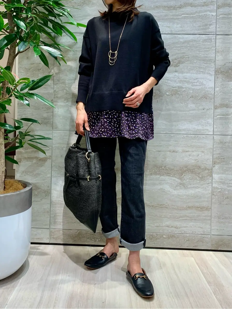 自由区 Ishii コーディネート画像