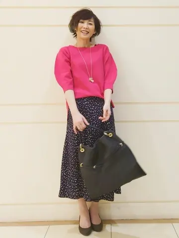 自由区 maruri コーディネート画像