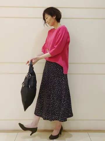 自由区 maruri コーディネート画像