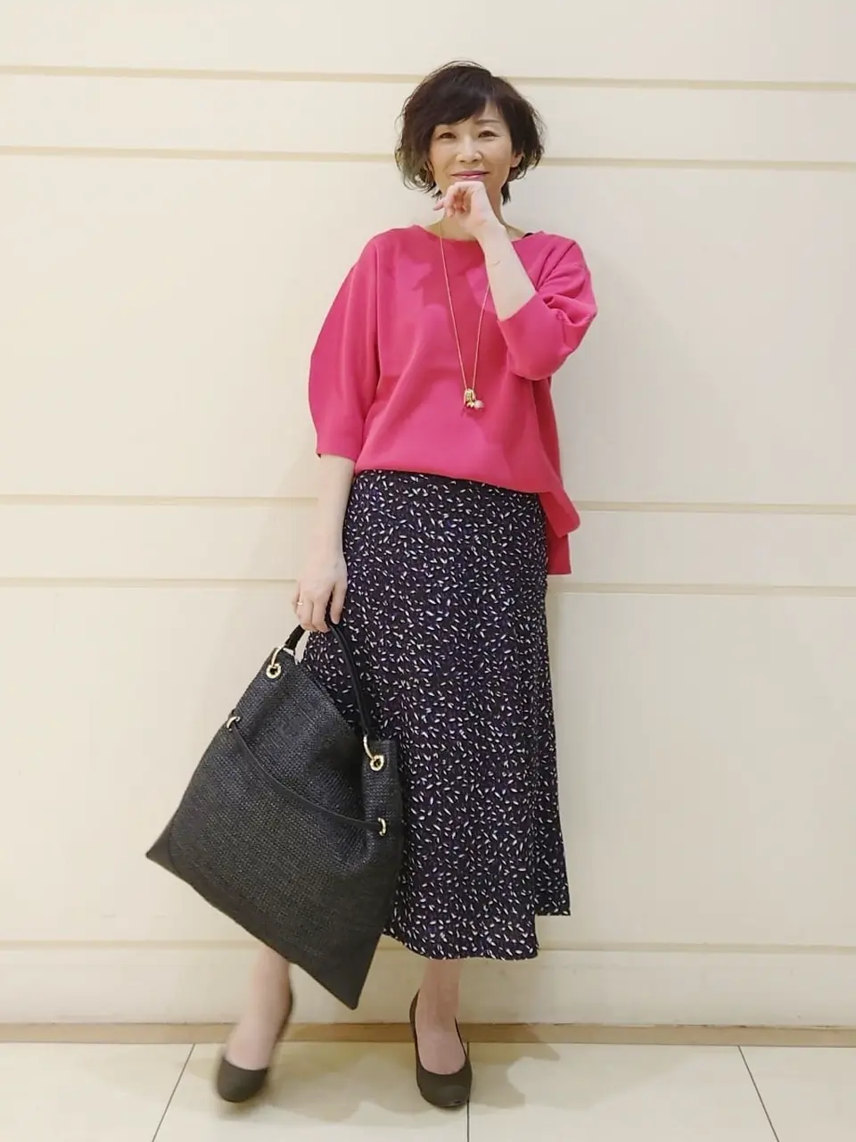 自由区 maruri コーディネート画像