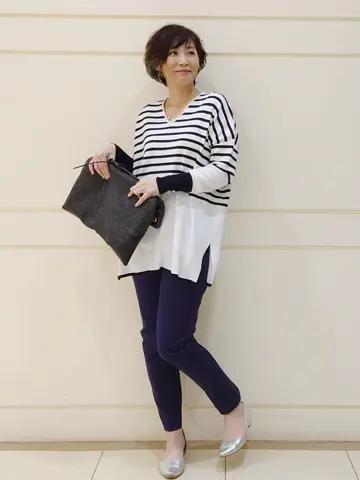 自由区 maruri コーディネート画像