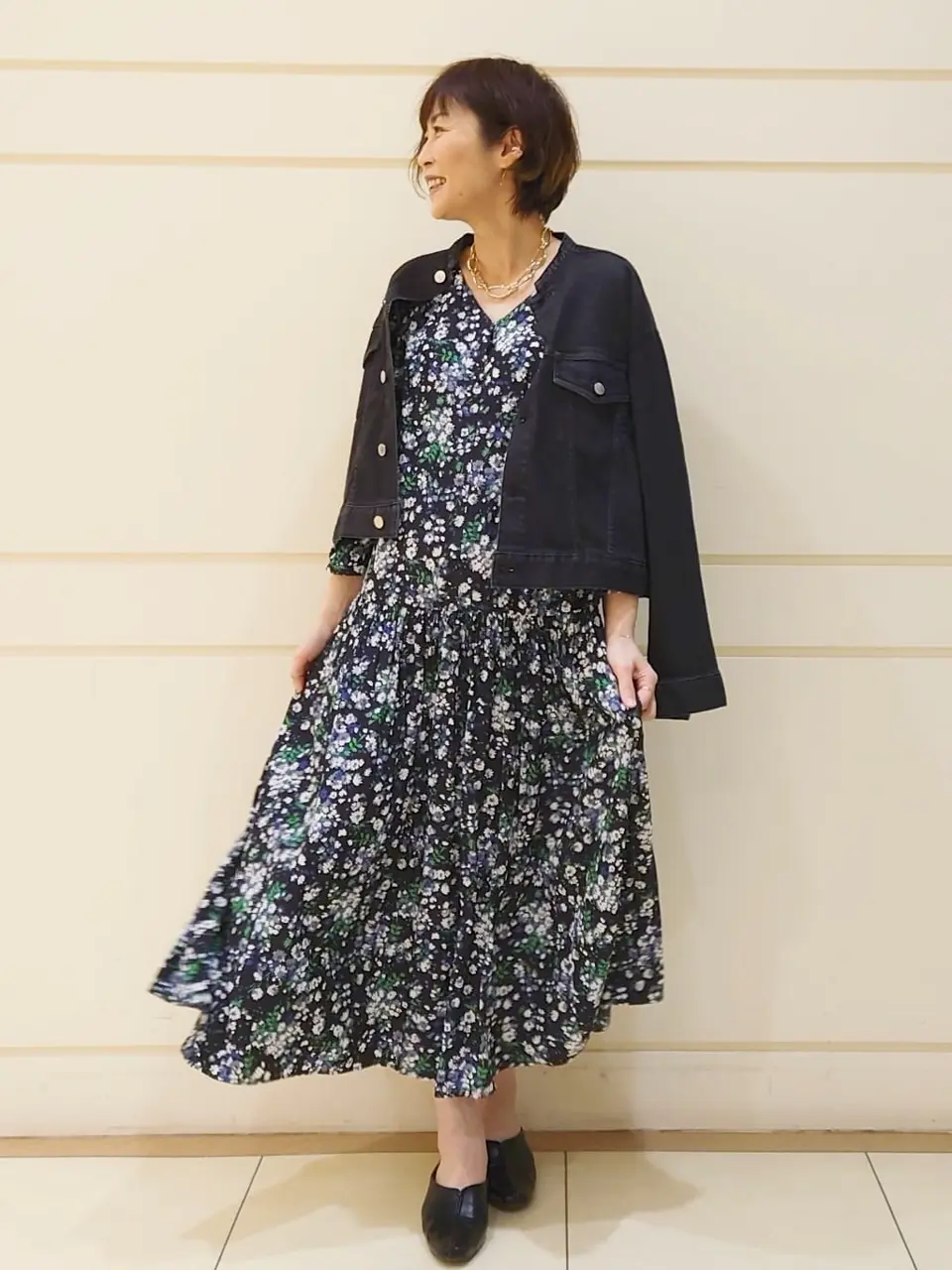 自由区 maruri コーディネート画像