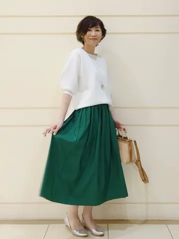 自由区 maruri コーディネート画像