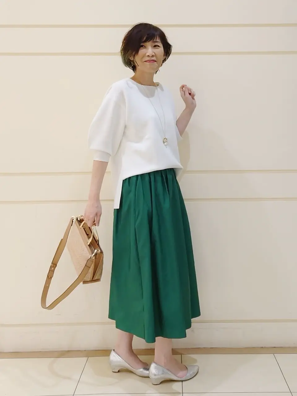 自由区 maruri コーディネート画像