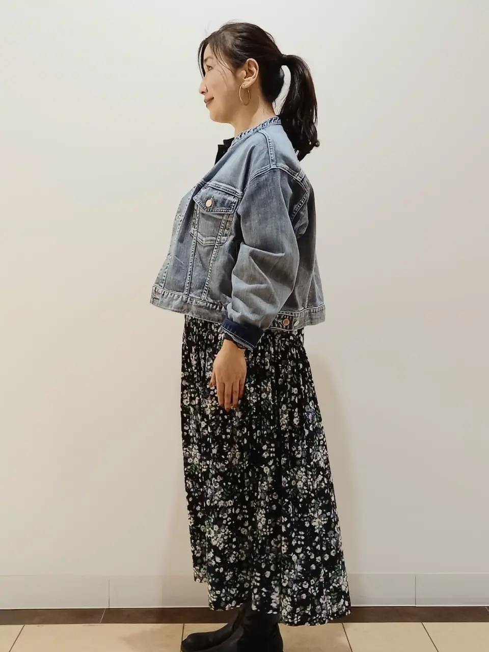 自由区 中川 コーディネート画像