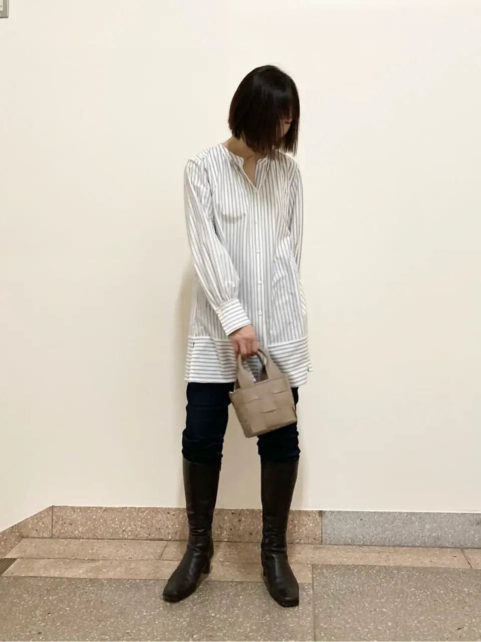 自由区 阿部 コーディネート画像