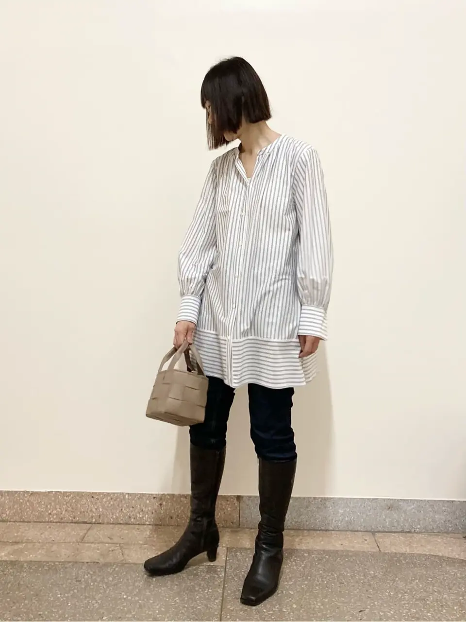 自由区 阿部 コーディネート画像